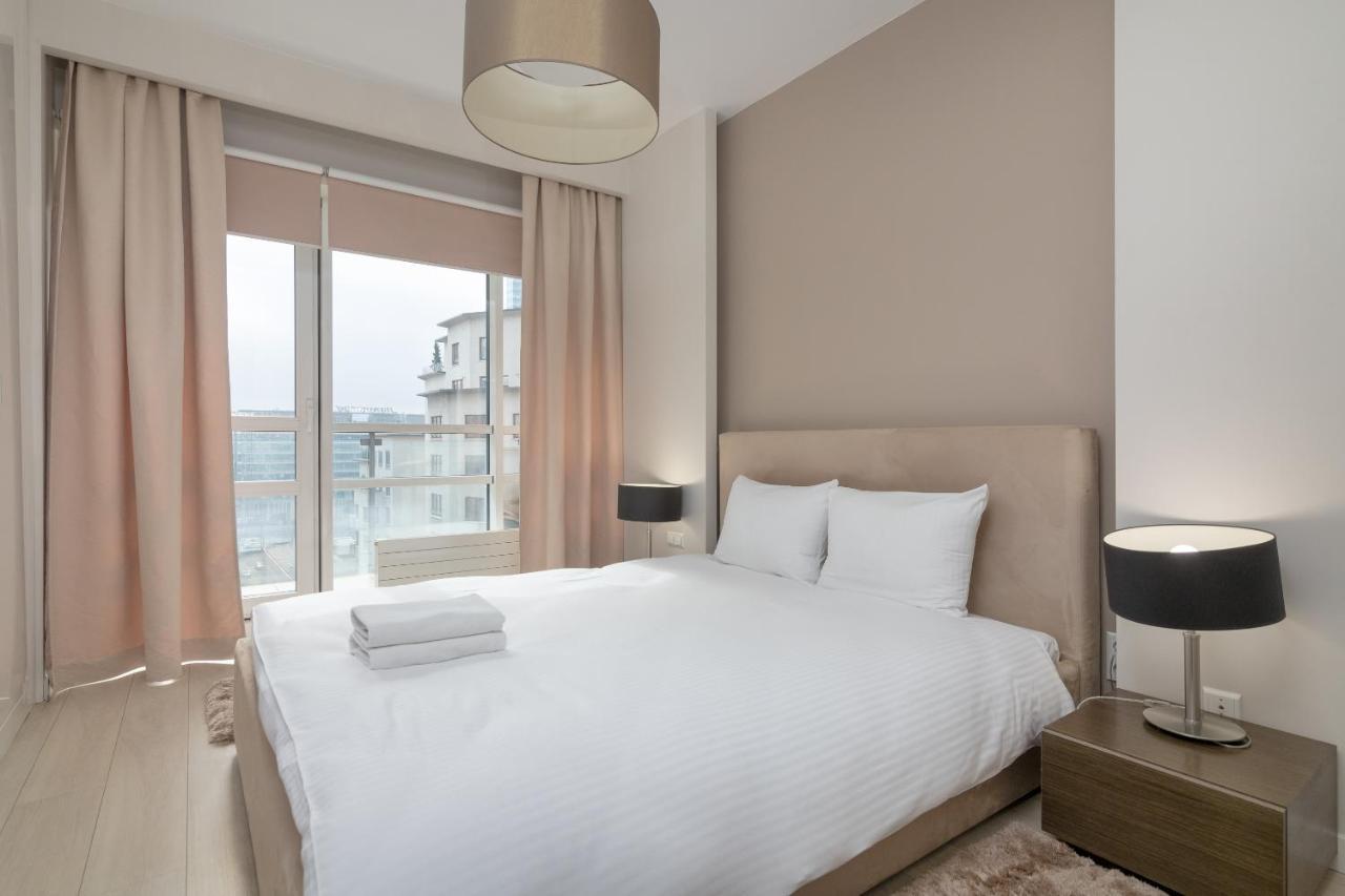 وارسو Grzybowska Platinum Apartment Tower A المظهر الخارجي الصورة
